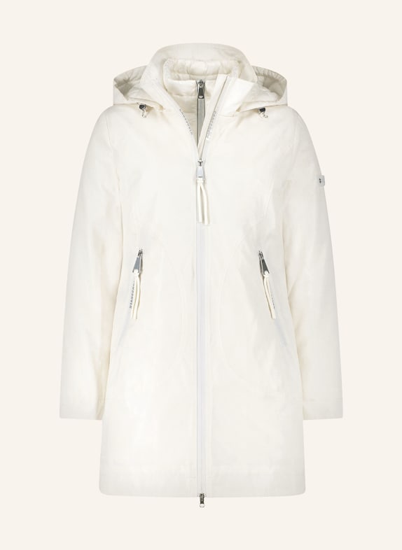 Betty Barclay 2-in-1 coat with removable hood WHITE
