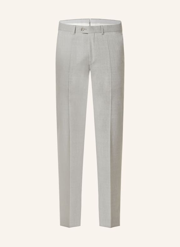 EDUARD DRESSLER Suit trousers shaped fit 013 HELLGRAU