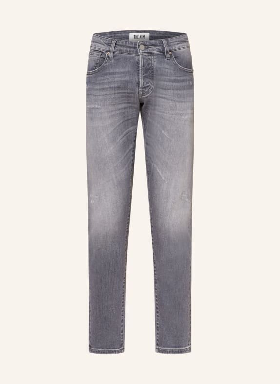THE.NIM STANDARD Jeans DYLAN Slim Fit W815-GRD GREY DISTRESSED