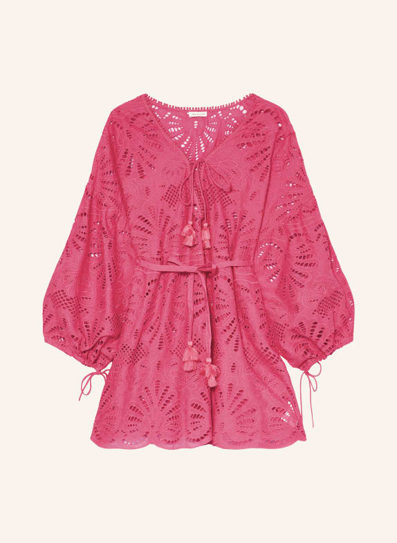 MRS & HUGS Tunic with lace PINK