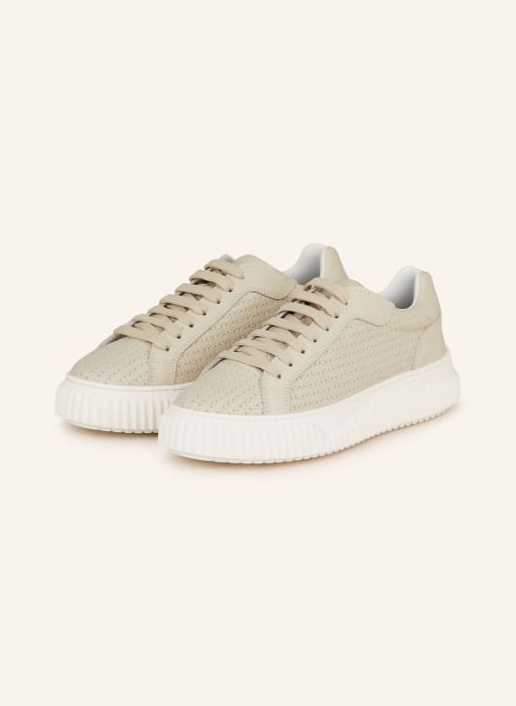 VOILE BLANCHE Sneakersy LIPARI WOVEN BEŻOWY
