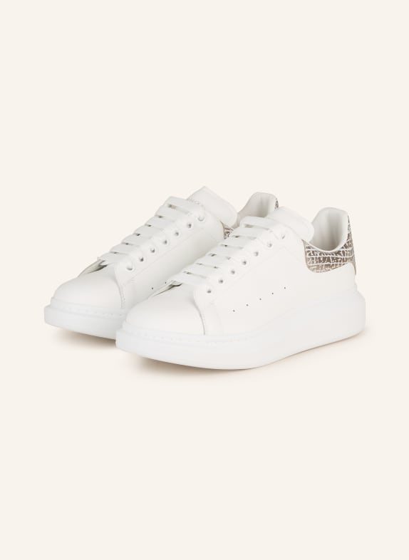 Alexander McQUEEN Sneakers WHITE/ SILVER