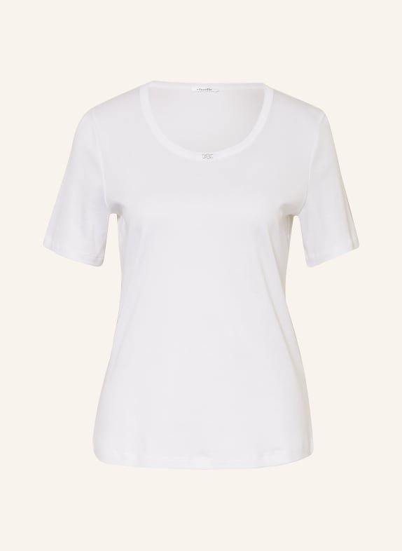 efixelle T-shirt with decorative gems WHITE