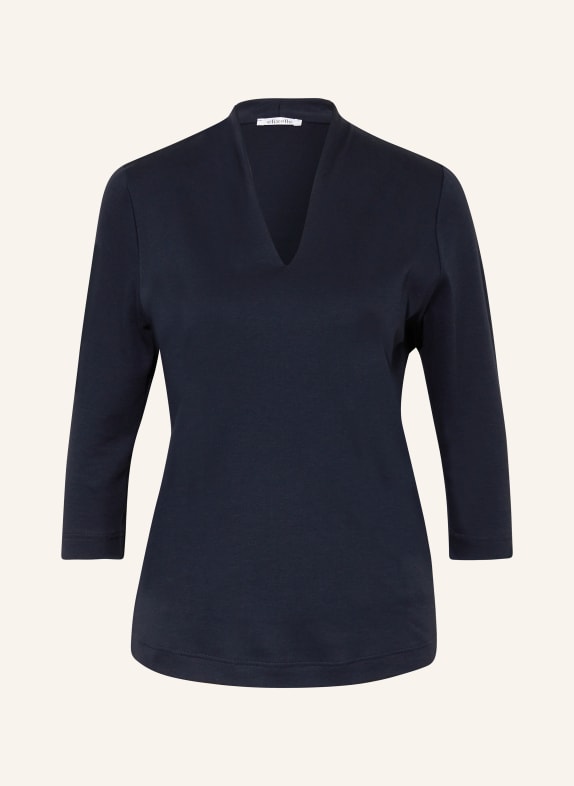 efixelle Shirt with 3/4 sleeves DARK BLUE