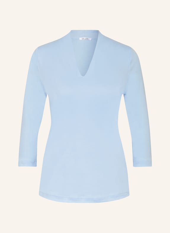 efixelle Shirt with 3/4 sleeves LIGHT BLUE
