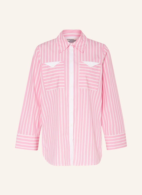 BAUM UND PFERDGARTEN Shirt blouse MAJSE PINK/ WHITE