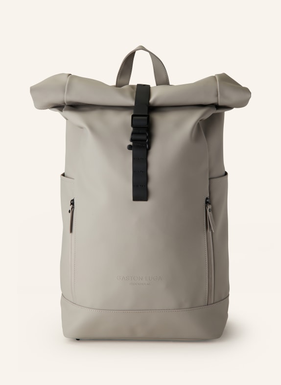 GASTON LUGA Backpack RULLEN 22.5 l with laptop compartment TAUPE