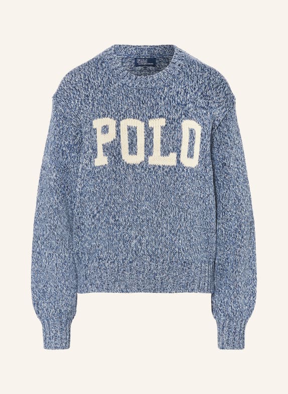 POLO RALPH LAUREN Sweater BLUE/ LIGHT BLUE/ WHITE