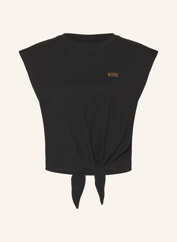 BARBOUR INTERNATIONAL Cropped top ALICIA BLACK
