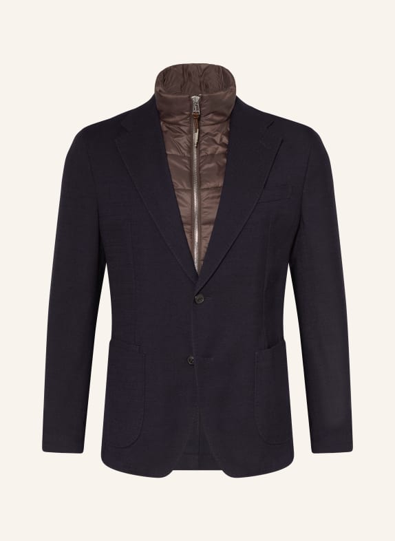 windsor. Tailored jacket TRIEST shaped fit with removable trim DARK BLUE