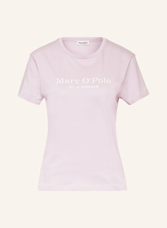 Marc O'Polo T-Shirt HELLLILA/ WEISS