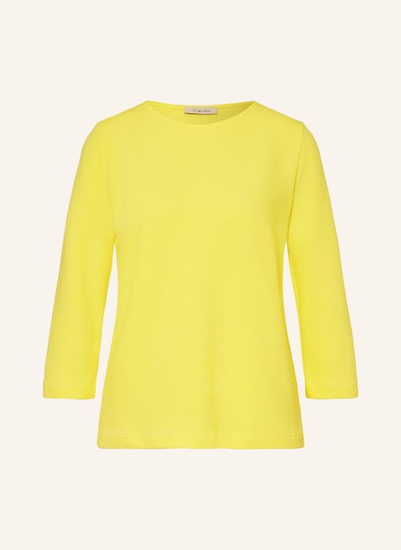 lilienfels Shirt with 3/4 sleeves YELLOW