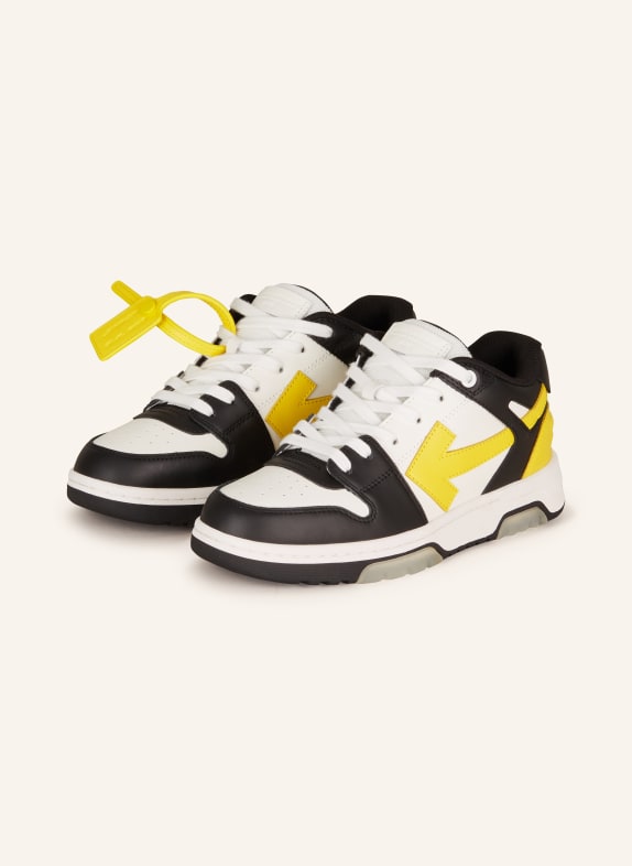 Off-White Sneaker OUT OF OFFICE SCHWARZ/ WEISS/ GELB