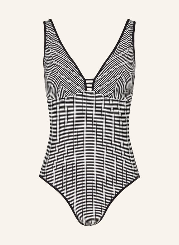 Lidea Swimsuit MONOCHROME FLOW WHITE/ BLACK