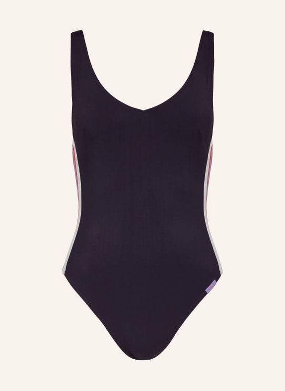 Lidea Swimsuit LIDEA ACTIVE SHAPE DARK BLUE/ LIGHT GRAY/ PURPLE
