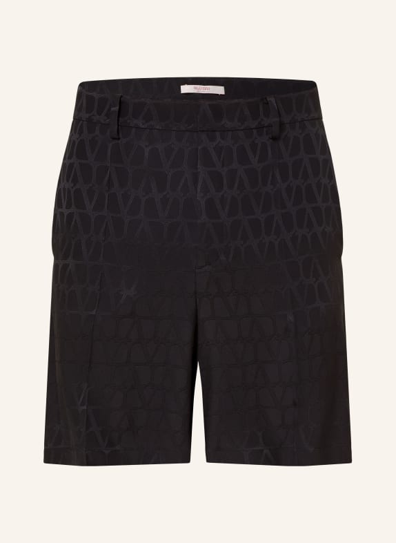 VALENTINO Seidenshorts ICONOGRAPH SCHWARZ