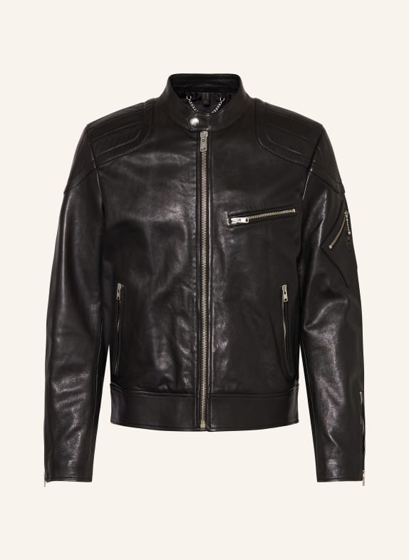 BELSTAFF Leather jacket RACER BLACK