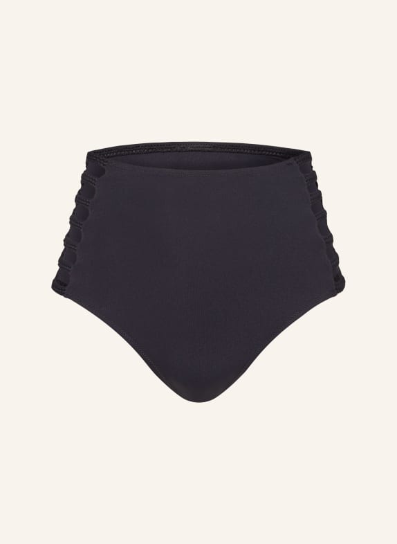 watercult High-waist bikini bottoms THE ESSENTIALS BLACK