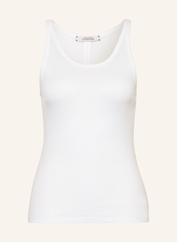 DOROTHEE SCHUMACHER Top SIMPLY TIMELESS TOP WHITE