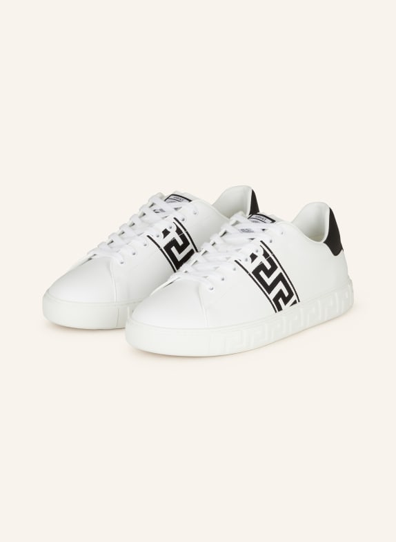 VERSACE Sneakers GRECA WHITE/ BLACK