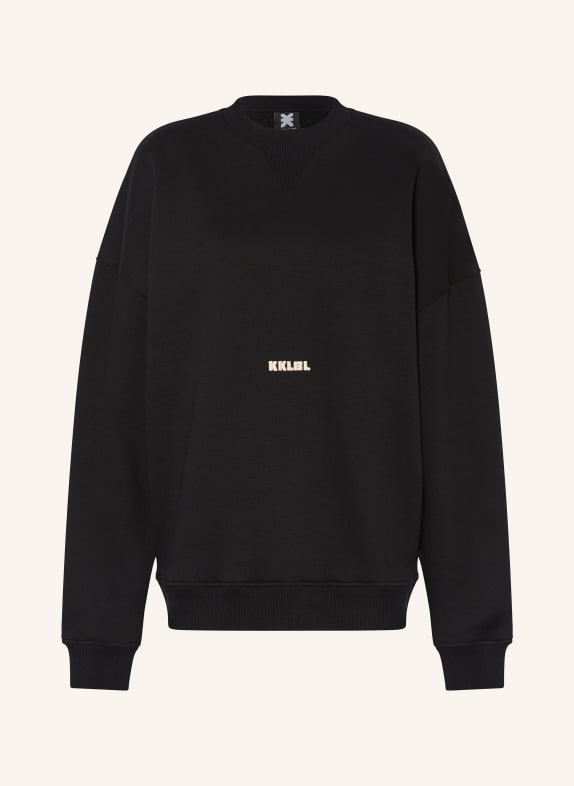 KARO KAUER Oversized sweatshirt BLACK