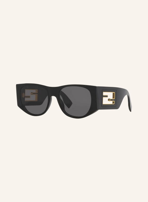 FENDI Sunglasses FN000725 BAGUETTE 1100L1 - BLACK/ GRAY