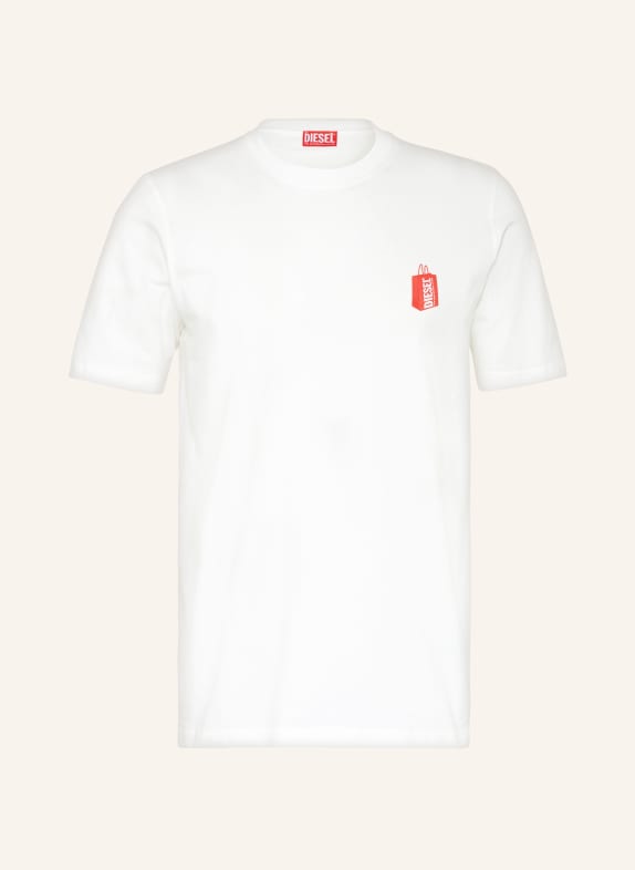 DIESEL T-shirt JUST N18 WHITE
