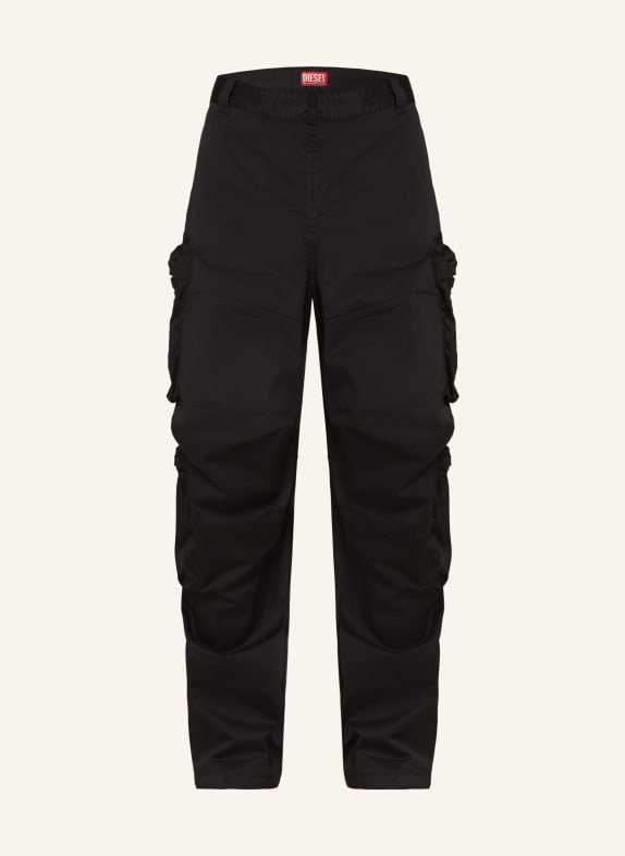 DIESEL Cargo pants P-HUGES regular fit BLACK