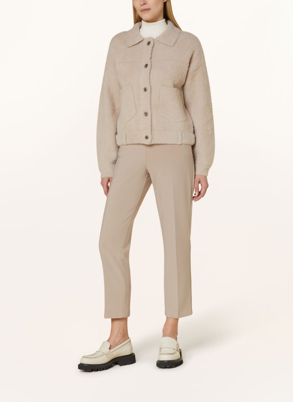 RINO & PELLE Vest BUBBLY LICHTBRUIN