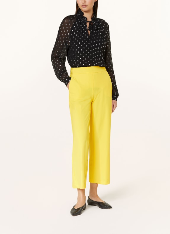 Gelbe stoffhose damen clearance