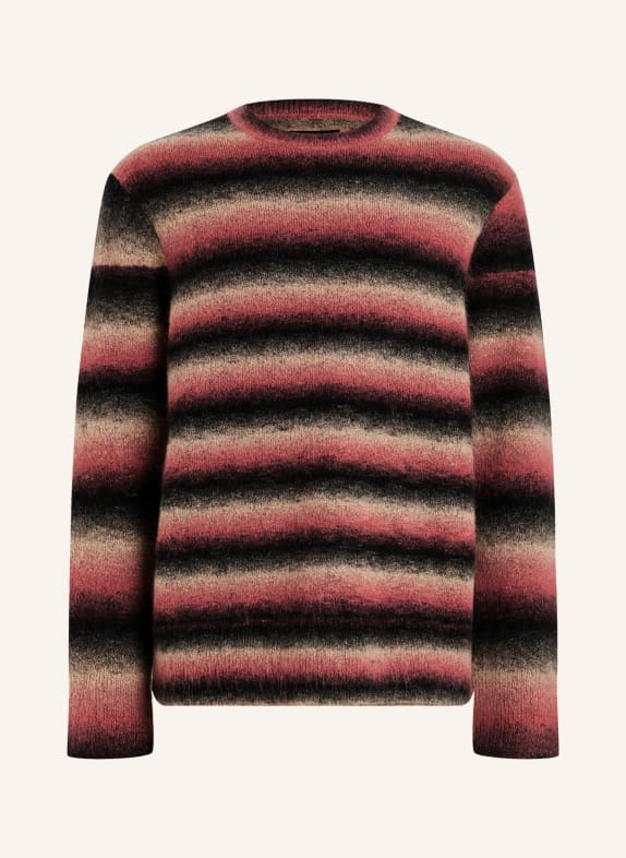 ALLSAINTS Sweater AURORA BLACK/ GRAY/ RED