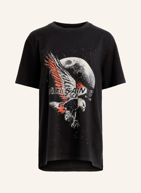 ALLSAINTS T-shirt STARDUST BOYFRIEND CZARNY