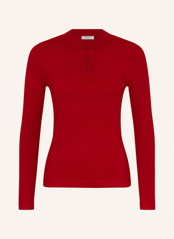 HOBBS Pullover EFFIE mit Cut-out ROT