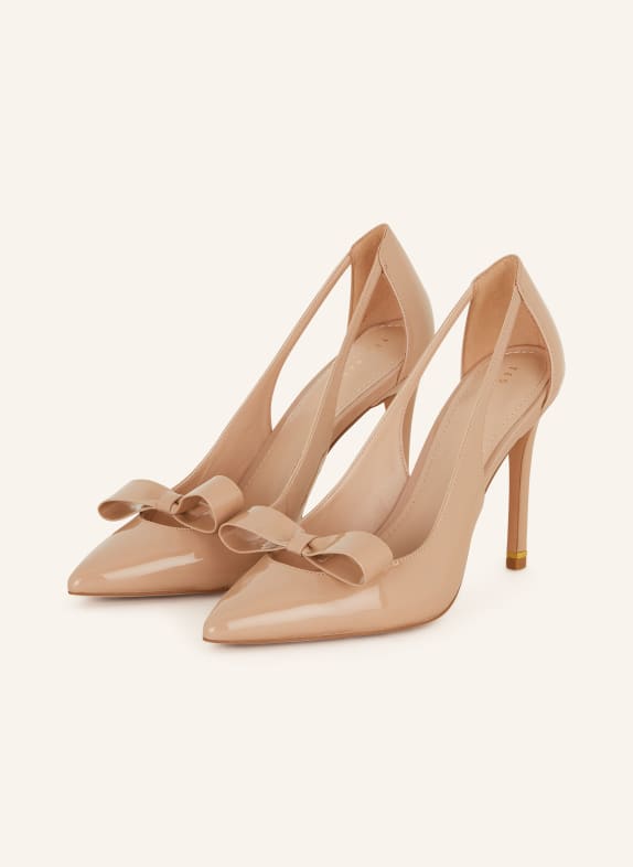 TED BAKER Patent pumps ORLINEY NUDE