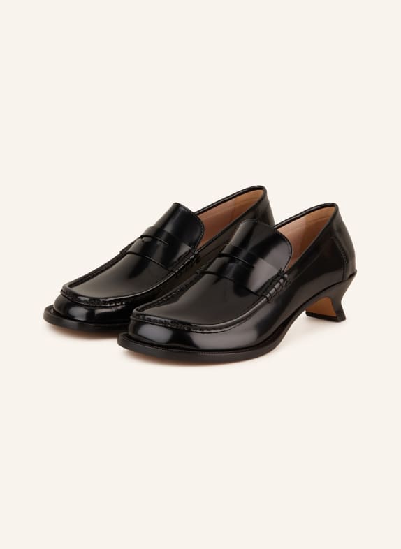 LOEWE Penny loafers CAMPO BLACK