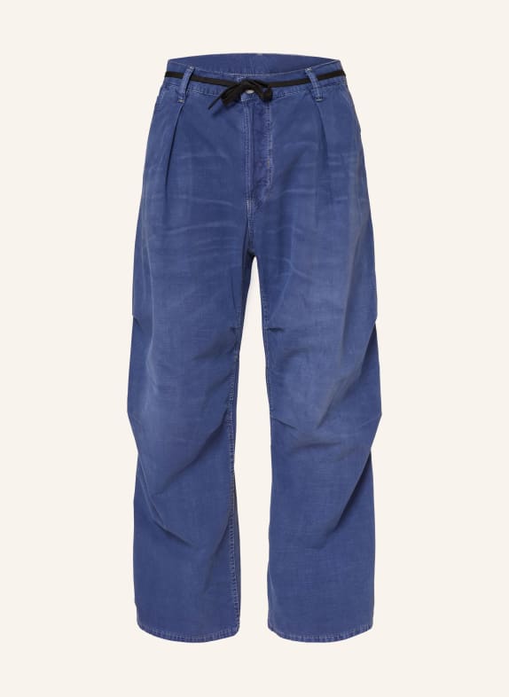 G-Star RAW Spodnie straight fit G335 faded ciel blue gd