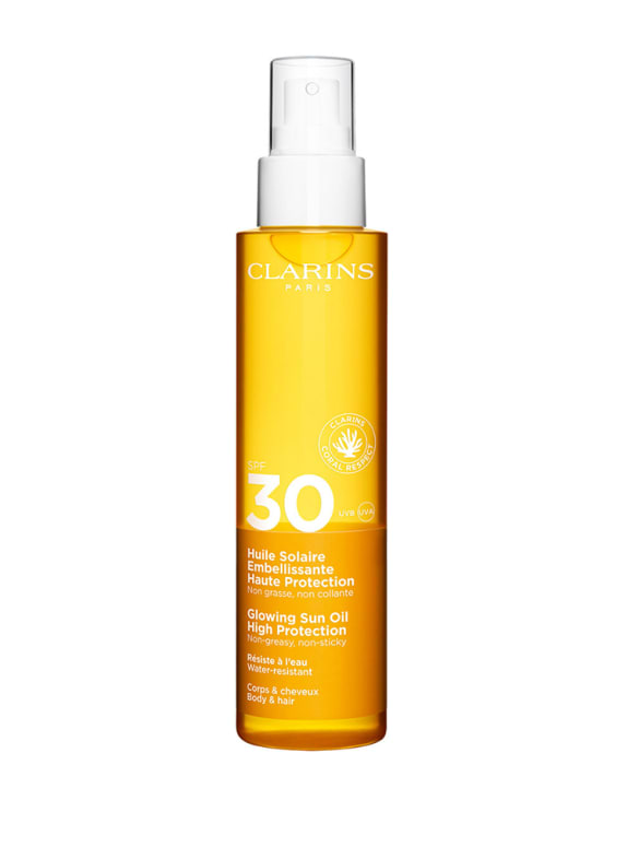 CLARINS HUILE SOLAIRE EMBELLISSANTE HAUTE PROTECTION SPF 30