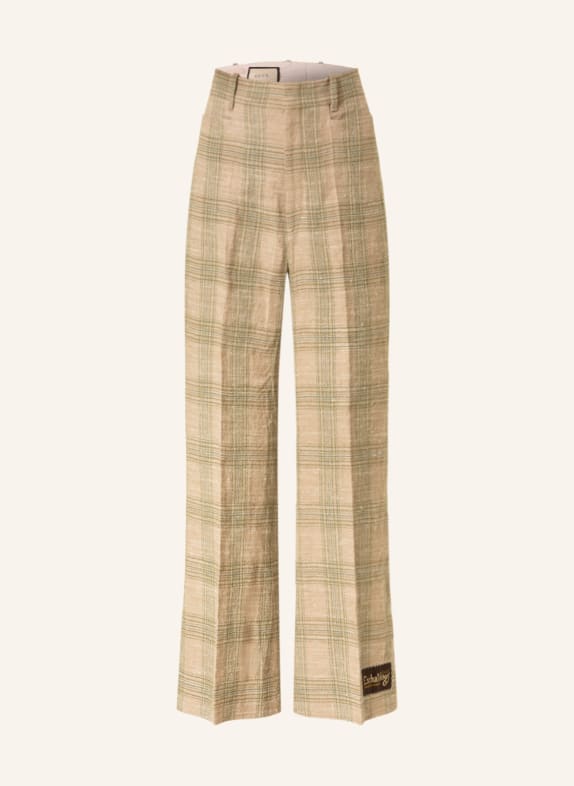 GUCCI Trousers with linen