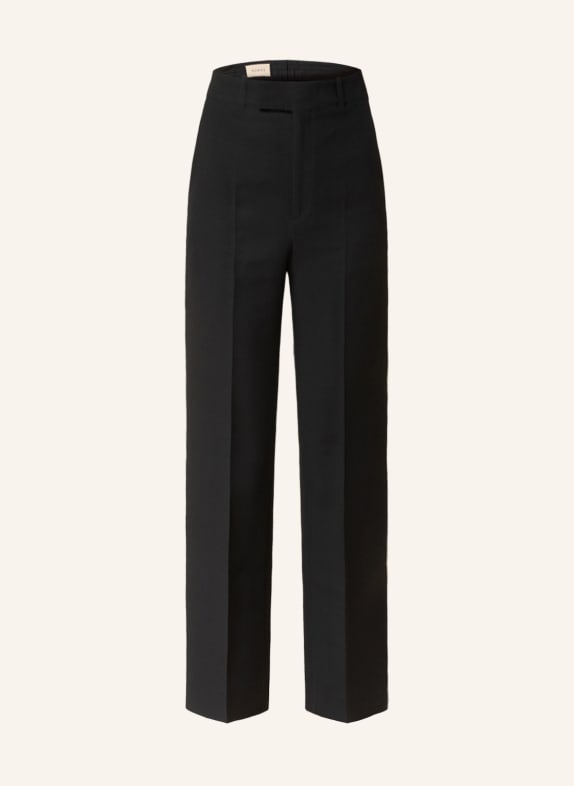 GUCCI Trousers with silk