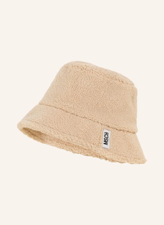 MOSS COPENHAGEN Bucket-Hat aus Teddyfell