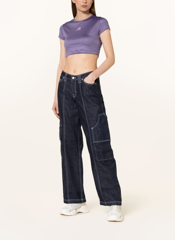 new balance Cropped-Shirt ATHLETICS PEARL