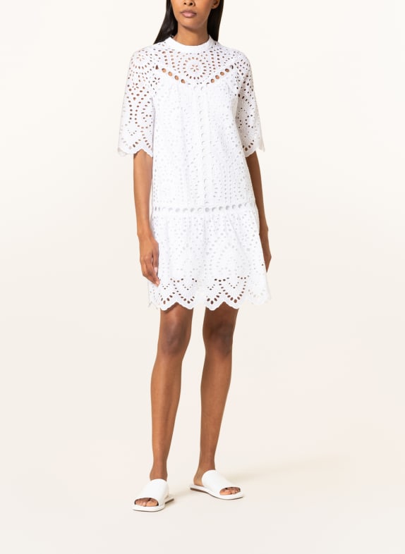 SPORTALM Dress with broderie anglaise