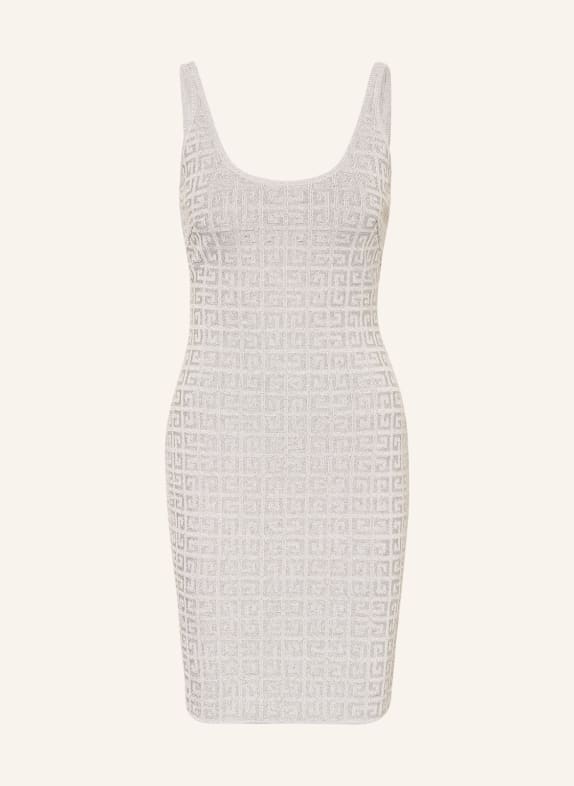 GIVENCHY Dress with glitter thread SILVER