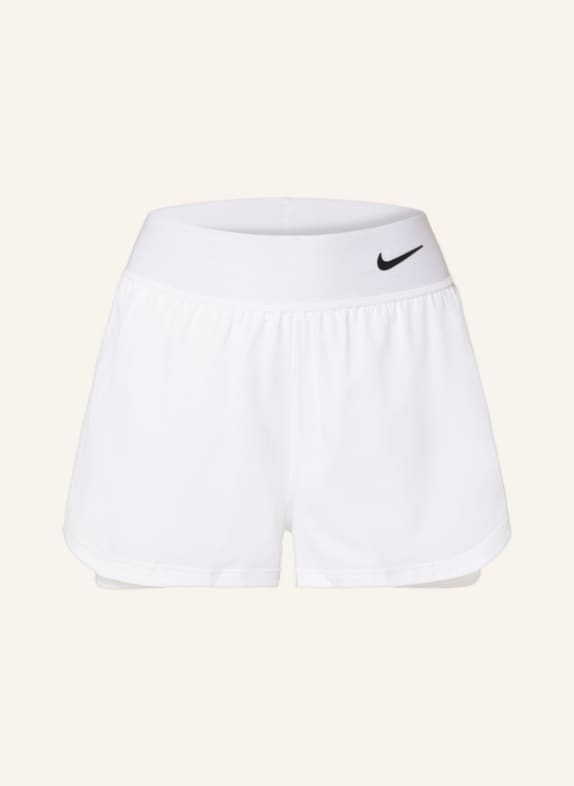 Nike 2-in-1-Tennisshorts COURT DRI-FIT ADVANTAGE WEISS