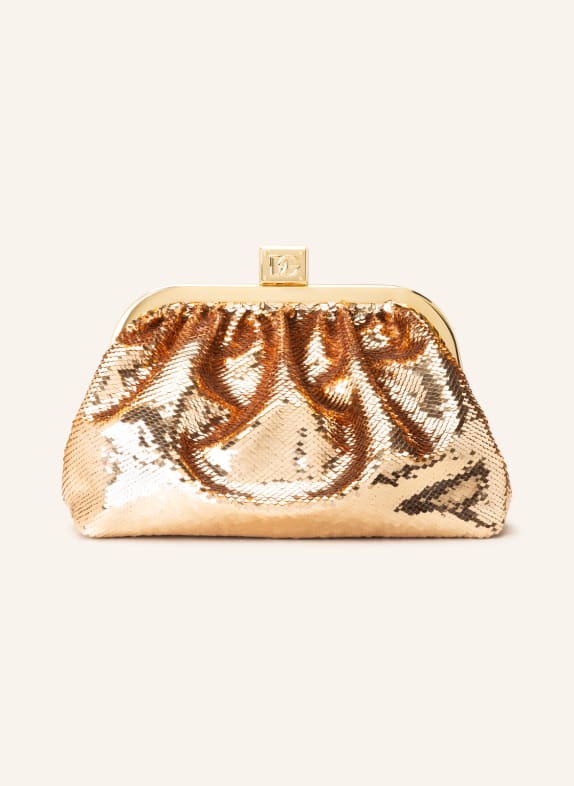 DOLCE & GABBANA Clutch mit Pailletten