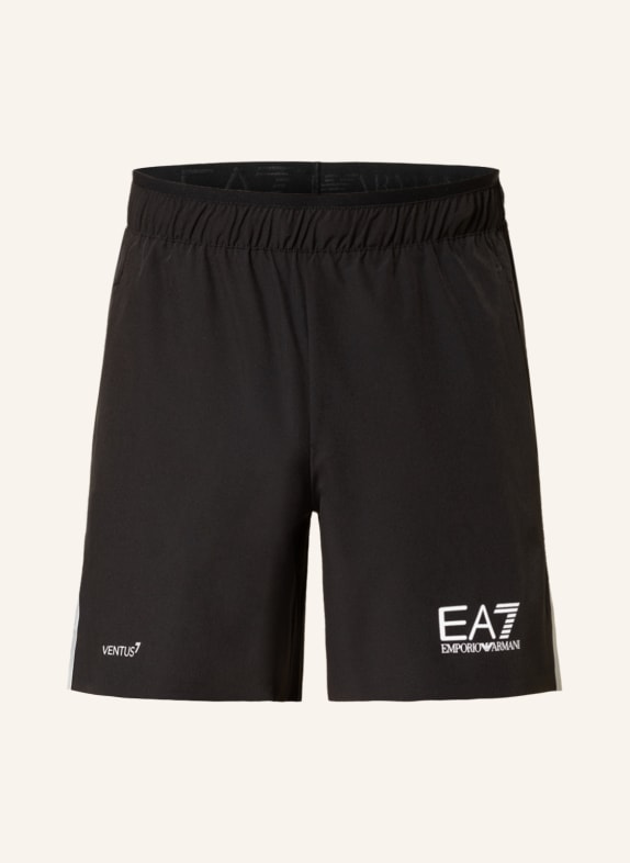 EA7 EMPORIO ARMANI Tennis shorts BLACK