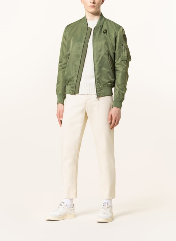 Blauer Blouson