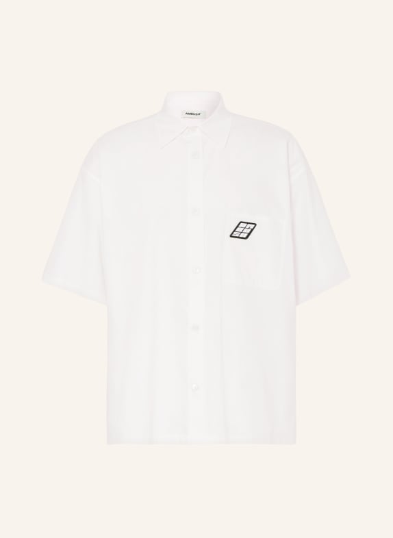 AMBUSH Short sleeve shirt comfort fit WHITE