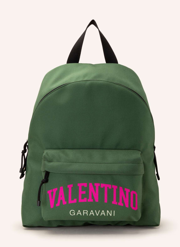 VALENTINO GARAVANI Backpack UNIVERSITY GREEN