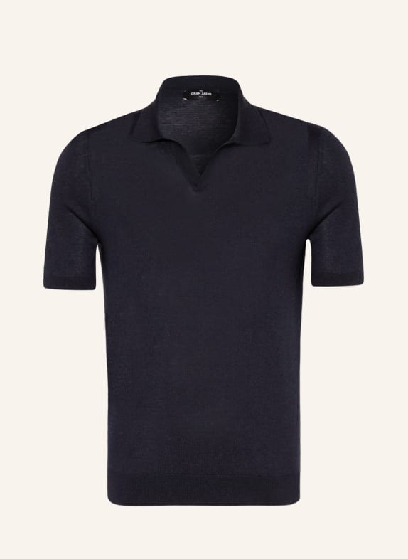 GRAN SASSO Strick-Poloshirt aus Seide